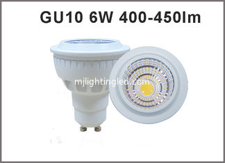 CHINA Bulbo de alta calidad GU10 dimmable/nondimmable del proyector GU10 450-450lm LED de 6W AC85-265V LED proveedor