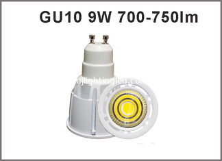 CHINA La luz del punto de los bulbos GU10 9W 400-450lm LED de la buena calidad LED llevó CRI&gt;80 que ponía de relieve el CE ROHS proveedor