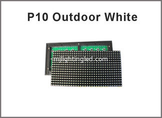 CHINA El blanco al aire libre 320*160m m 32*16pixels del módulo de la pantalla LED usados para hacer publicidad de la señalización llevó el panel P10 proveedor