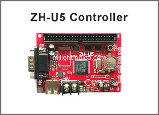 CHINA El pixel llevado ZH-U5 de la tarjeta de control 256*640 llevó el puerto de USB de la tarjeta de regulador para la cartelera electrónica llevada p10 de la pantalla de visualización proveedor