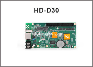 CHINA HD-D30 Tarjeta de control de pantalla LED asíncrona para pantalla LED a todo color 256 grados de escala gris controlador de panel LED 1024 * 64 proveedor