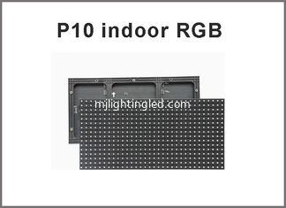 CHINA Interior 320 * 160mm 32 * 16 píxeles 3in1 SMD 1/8 Escaneo RGB P10 Modulo LED de color completo para publicidad Medios de comunicación LED proveedor