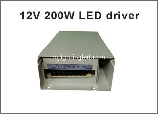 CHINA Conductor del adaptador de la fuente de alimentación del interruptor del transformador del voltaje de DC 12V 200W para la luz 12V del módulo de la tira SMD LED de la luz LED proveedor