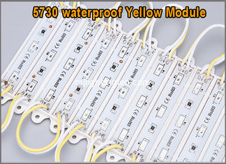 CHINA 5730 3 de alta calidad llevaron el color amarillo de los módulos para la señalización al aire libre 12V y el plano cortó muestras de la tienda de letras proveedor