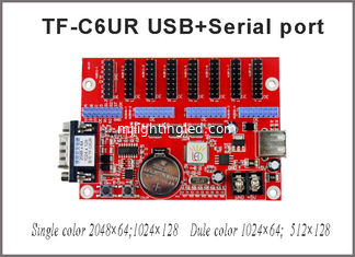 CHINA Tarjeta de control Led TF-C6UR de Longgreat Tarjeta de control Led TF-C3U 128 * 1024 píxeles USB + puerto serie Rgb para gráficos LED P6 P8 P10 proveedor