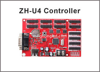 CHINA La tarjeta de control de exhibición ZH-U4 USB+RS232 4xhub08 8xhub12 para P10 escoge y la muestra llevada publicidad del color del dule proveedor