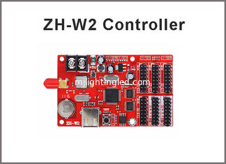 CHINA ZH-W2 la comunicación del regulador wifi+USB del wifi LED llevó la ayuda P10, p13.33, p16, p20, p4.75 de la tarjeta de control de muestra 1024*64pixels proveedor