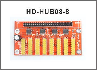 CHINA Tarjeta sola y dual de la ayuda de la tarjeta 8*HUB08 del adaptador HD-HUB08 del color de la pantalla LED del módulo solamente de la ayuda HUIDU proveedor