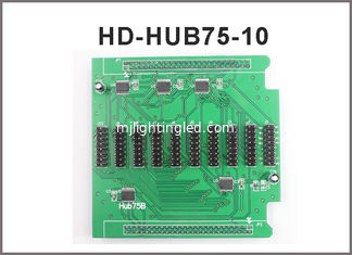 CHINA Adaptador de la tarjeta de la conversión Hub75 con el módulo a todo color del panel del RGB LED de la ayuda del puerto 10*Hub75 proveedor
