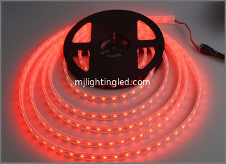 CHINA 3528 Lámparas de LED de banda de tubo resistente al agua IP65 60led/M 12VDC RED cinta de lámpara de cuerda Decoración del parque cuadrado proveedor