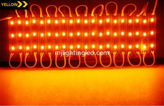 CHINA Las iluminaciones caseras amarillas de la decoración 5730 módulos 3 LED encienden 12V IP67 impermeable proveedor