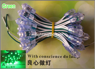 CHINA 9m m LED expusieron la luz ligera del módulo del pixel de la secuencia LED para el color verde de la letra de la muestra y de canal proveedor