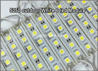 CHINA 5050 decoración brillante estupenda de la muestra de la ventana delantera de la barra del club de la tienda de la prenda impermeable 12V DC de la luz del módulo SMD 6LEDS del LED - blanco proveedor