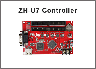 CHINA Tarjeta de control de pantalla LED de disco U ZH-U7 USB + RS232 2xpin50 Para Para P10 Color único y doble proveedor