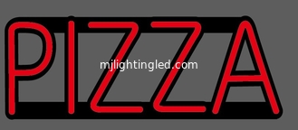 CHINA Señal LED de neón PIZZA BAR OPEN señalización para la tienda bar tienda 40 * 20mm decoración del hogar proveedor