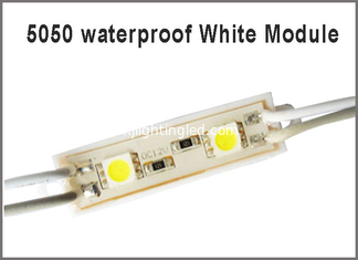 CHINA 5050SMD 2 Modulo de luz LED Tablero de 12V Modulos de señalización LED 12V Luz de lámpara RGB / Rojo / Azul / Caliente / Blanco a prueba de agua proveedor