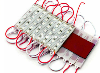 CHINA 5050 canal de la letra de la muestra de la prenda impermeable del rojo del módulo 6leds DC12V de SMD LED para la exhibición del tablero de publicidad proveedor