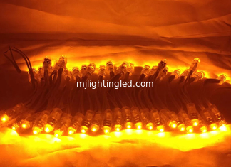 CHINA Luz de cuerdas de píxeles LED 5V 9mm Pixeles Luces Amarillo Color 0.1W Signos al aire libre Iluminación de decoración navideña proveedor