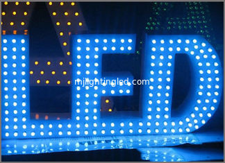 CHINA 9mm luz LED expuesta 5V luz LED azul 50pcs/cuerdas para la decoración de la tienda cartelera proveedor