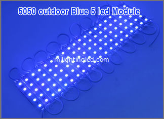 CHINA 5050 5 módulos IP67DC12V SMD LED del pixel del LED hacen excursionismo para el color del azul de las letras de canal proveedor