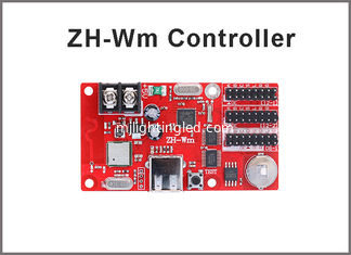 CHINA Sistema de programación inalámbrico del wifi de ZH-Wn de la tarjeta de control del puerto de USB de los pixeles 320*32 LED para la cartelera de publicidad del LED proveedor