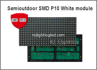 CHINA Semioutdoor P10 SMD llevó la tablilla de anuncios blanca ligera del módulo 320*160m m 32*16pixels 5V para el mensaje de publicidad proveedor