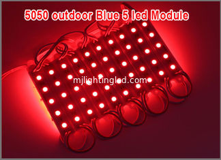 CHINA SMD 5050 luz de fondo LED 12V 5 chips módulo de señal lineal para decoración publicitaria proveedor