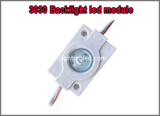 CHINA el módulo de la inyección de 1.5w DC12v con 160degree el contraluz del smd de la lente 3030 llevó la luz del módulo proveedor