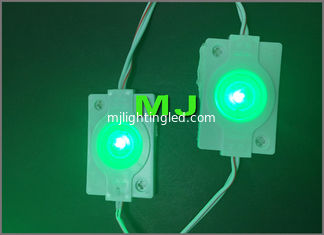 CHINA Señalización de la retroiluminación LED de la lente del verde 160degree del módulo de la inyección LED del poder más elevado DC12v 1.5W 3030 proveedor