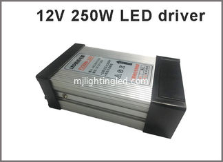 CHINA conductores impermeables de la fuente de alimentación de la transferencia de 12V 250W LED para los módulos llevados al aire libre proveedor