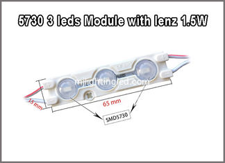 CHINA módulo de 1.5W LED con los módulos de la inyección de lenz DC12V para hacer publicidad de rosa blanco amarillo azulverde rojo proveedor
