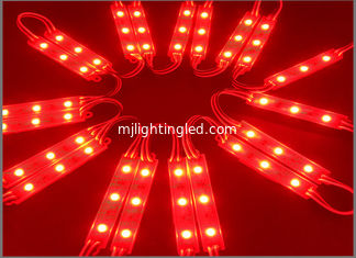 CHINA El módulo 3 de la retroiluminación LED 5050 salta la prenda impermeable del color rojo para las letras de canal proveedor
