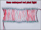 La señalización de la prenda impermeable de la iluminación de la Navidad del pixel del rojo LED de DC5V 9m m llevó el contraluz llevado nameboard de las letras de la señalización del canal proveedor
