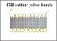 El smd amarillo 5730 llevó el contraluz llevado los módulos llevado SMD5630 impermeable de los módulos 3leds del módulo DC12V al aire libre proveedor