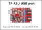 TF-A6U Controlador USB Led P10 Display Tarjeta de control de color único y dual 768 * 32,384 * 64 píxeles Soporte para placa Led proveedor
