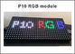 La temperatura y el tiempo móviles de la exhibición de mensaje de la muestra de SMD P10 RGB LED exhiben el marcador electrónico publicitario llevado al aire libre proveedor