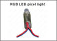 50pcs/String RGB Pixel LED String 12mm 5V Impermeable Decoración de edificios Señales de iluminación de canales LED proveedor