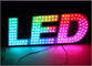 50pcs/String RGB LED Pixel Sign 12mm 5V Pixel String Impermeable Decoración de edificios LED Canal de iluminación de letras proveedor
