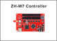 ZH-W7 WIFI llevó el sistema de control llevado asincrónico de los pixeles de la tarjeta de regulador 2048*256 para la pantalla llevada sola, dual, a todo color proveedor