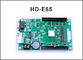 El regulador del LAN del sistema de control del LED HD-E65 HD-E43 para el solo color y el color dual llevó la muestra de la exhibición proveedor