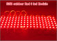 5050 6 decoración al aire libre del edificio de la prenda impermeable roja clara del color del módulo del LED 12V proveedor