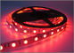 LED de banda 5050 No resistente al agua DC12V 60LEDs/M 5m/Lot Flexible luz LED Rojo 5050 LED de banda LED cinta lámparas de decoración para el hogar proveedor
