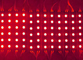 5050 canal de la letra de la muestra de la prenda impermeable del rojo del módulo 6leds DC12V de SMD LED para la exhibición del tablero de publicidad proveedor