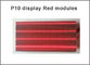 Módulo ROJO de los pixeles 32*16 P10 de los módulos 320*160m m de la INMERSIÓN LED del panel de Semioutdoor LED P10 LED proveedor