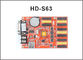 HD-S63 Tarjeta de control de pantalla LED de color único y doble HD-U41 USB + RS232 Puerto serie de comunicación para pantalla proveedor