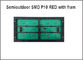 Luz llevada SMD roja del módulo de la exhibición P10 de Semioutdoor con el fram en la parte posterior 320*160m m 32*16pixels 5V para el mensaje de publicidad proveedor