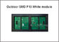 Luz del panel blanca al aire libre del color de P10-SMD para el mensaje de publicidad al aire libre proveedor