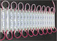 Prenda impermeable del color rojo de la cadena del módulo de DC12V 5050 LED para la decoración constructiva proveedor