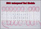 La sola luz linear roja del módulo de los módulos 3leds de la muestra del color 5054 SMD para la publicidad llevada del contraluz pone letras a muestras proveedor