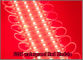 La sola luz linear roja del módulo de los módulos 3leds de la muestra del color 5054 SMD para la publicidad llevada del contraluz pone letras a muestras proveedor